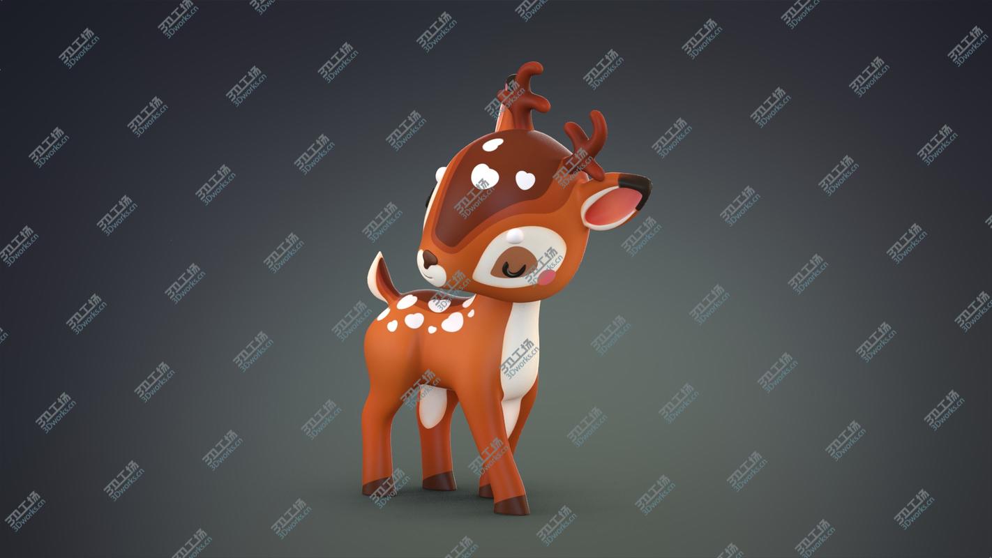 images/goods_img/202105072/3D Cartoon Deer(1) model/5.jpg